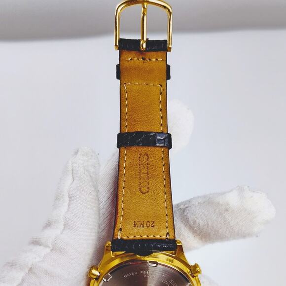 Disney Seiko Mickey Mouse Chronograph Watch Vintage Lumo - Picture 7 of 11